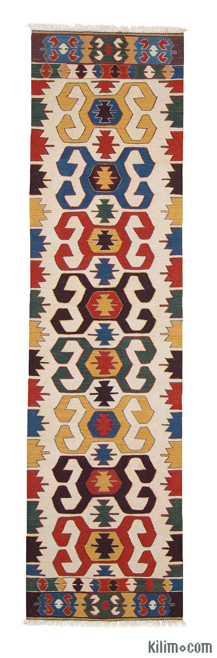 K0003839 Multicolor New Turkish Kilim Runner