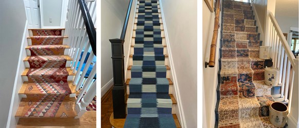 Handwoven Stair Runners - Unique, Authentic