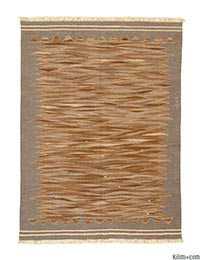 New Turkish kilim area rug