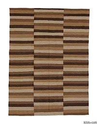 New Turkish kilim area rug