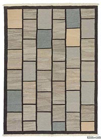 New Turkish kilim area rug
