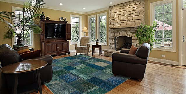 rug in living room