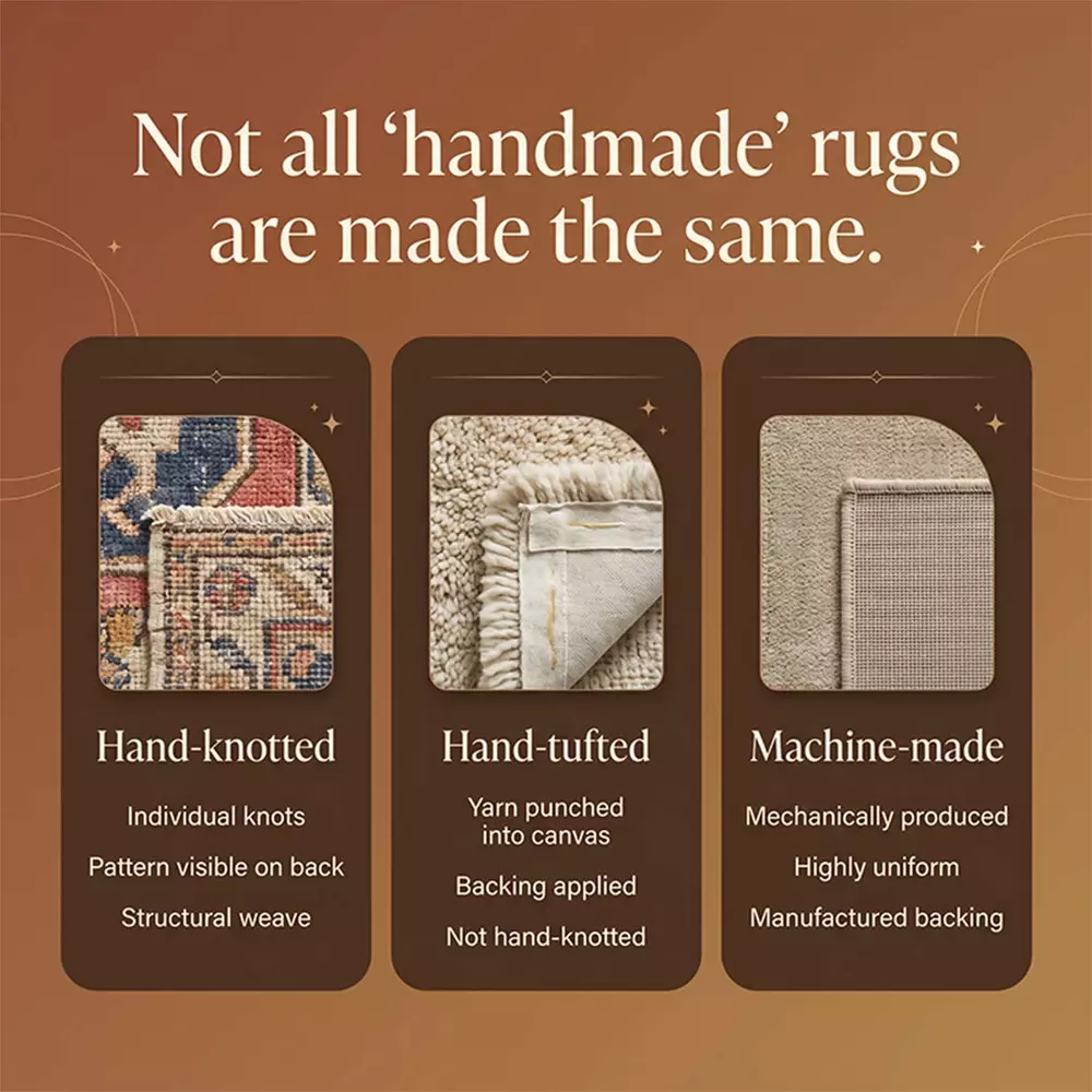 How to Tell If a Rug Is Handmade