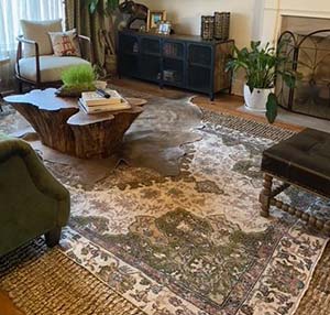 Turkish Vintage Area Rug