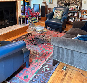 Vintage Tribal Kilim Runner