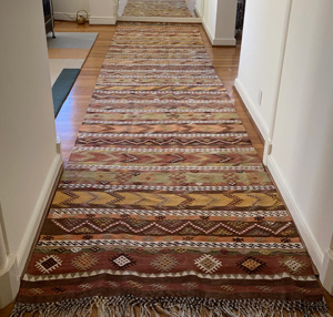 Vintage Sivas Kilim Runner
