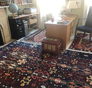 Over-dyed Turkish Vintage Rug