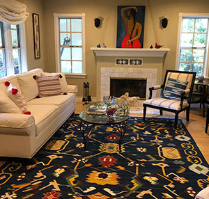 The rugs arrived. They look beautiful in our home. I'm attaching photos so you can see how they look. You were so kind and easy to work with. I'm very appreciative.