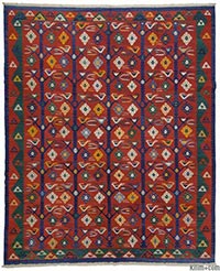 New Turkish kilim area rug