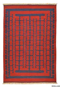 New Turkish kilim area rug