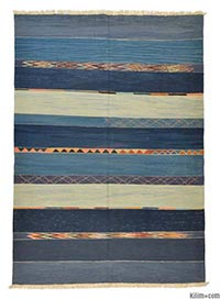 New Turkish kilim area rug