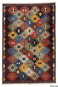 New Turkish kilim area rug