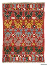 New Turkish kilim area rug
