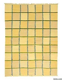 New Turkish kilim area rug
