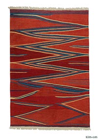 New Turkish kilim area rug