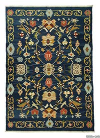 New Turkish kilim area rug