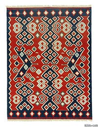 New Turkish kilim area rug