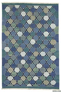 New Turkish kilim area rug