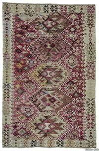 Antique Reyhanli kilim rug