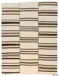 Vintage Turkish kilim rug