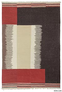 New Turkish kilim area rug