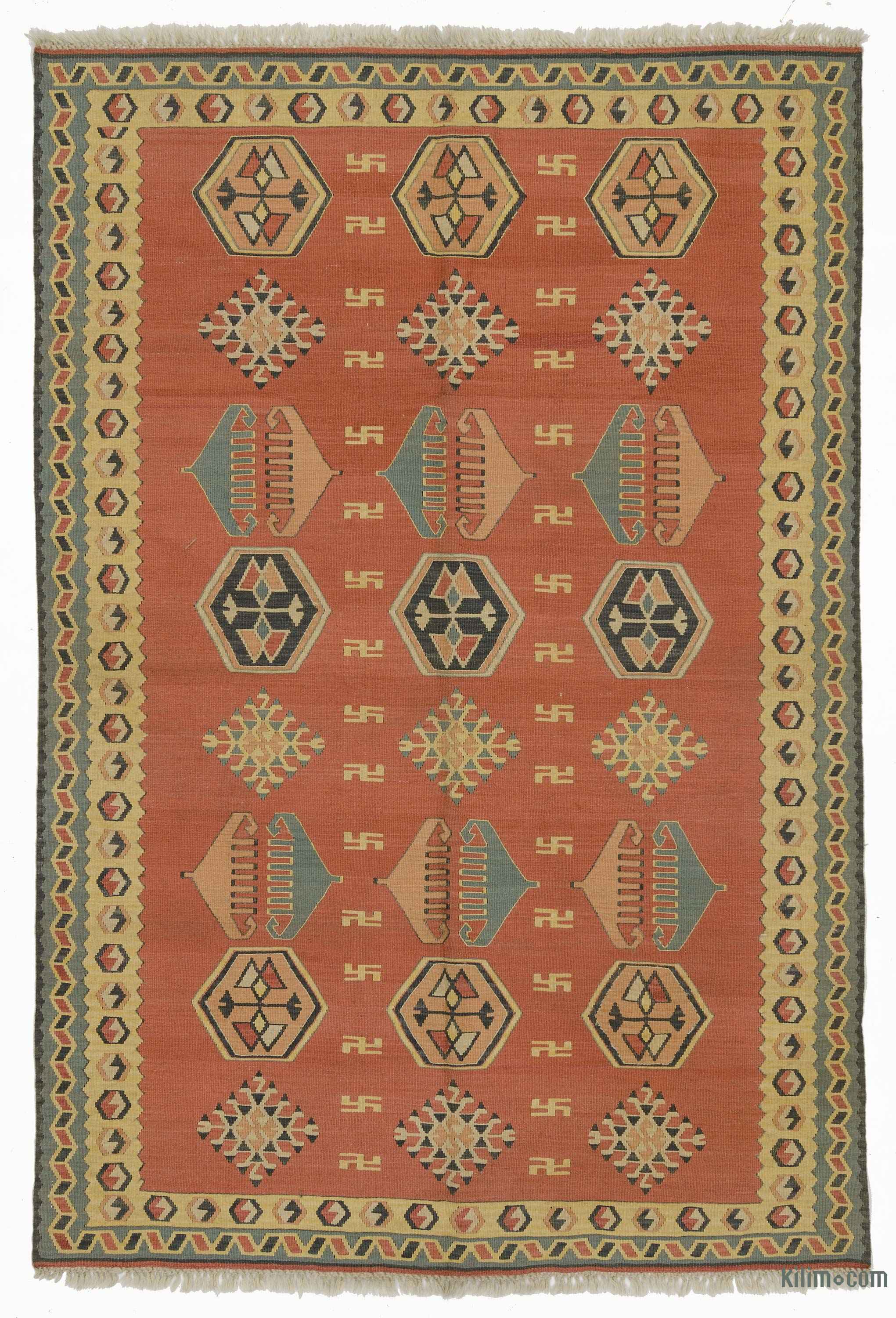 K0004073 Orange New Turkish Kilim Rug Com The Source For K0004073 Orange New Turkish Kilim Rug Com The Source For Authentic Vintage Rugs Kilims Overdyed Oriental Hand Woven