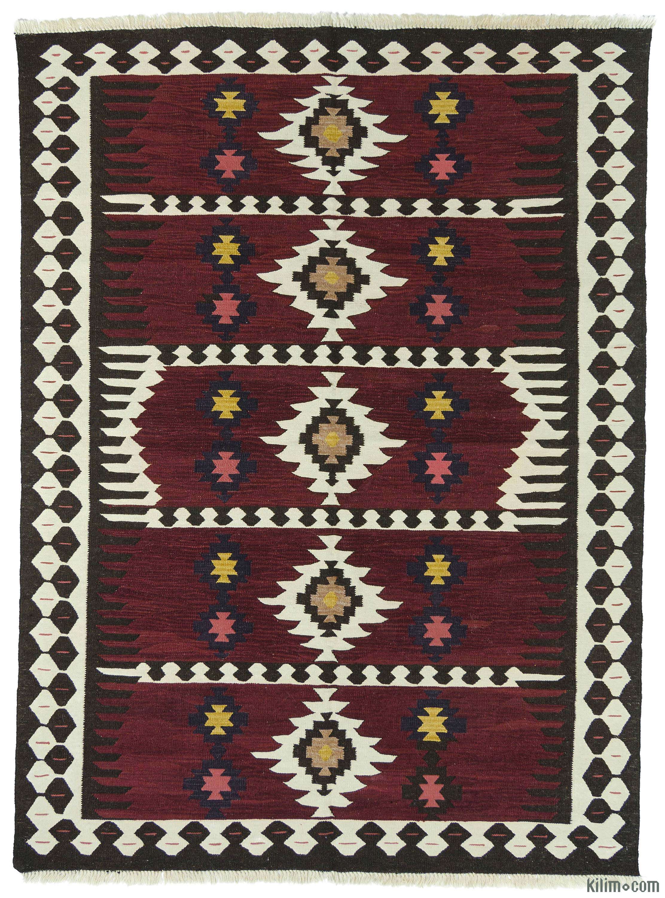 K0004623 Red New Turkish Kilim Rug Red New Turkish Kilim Rug