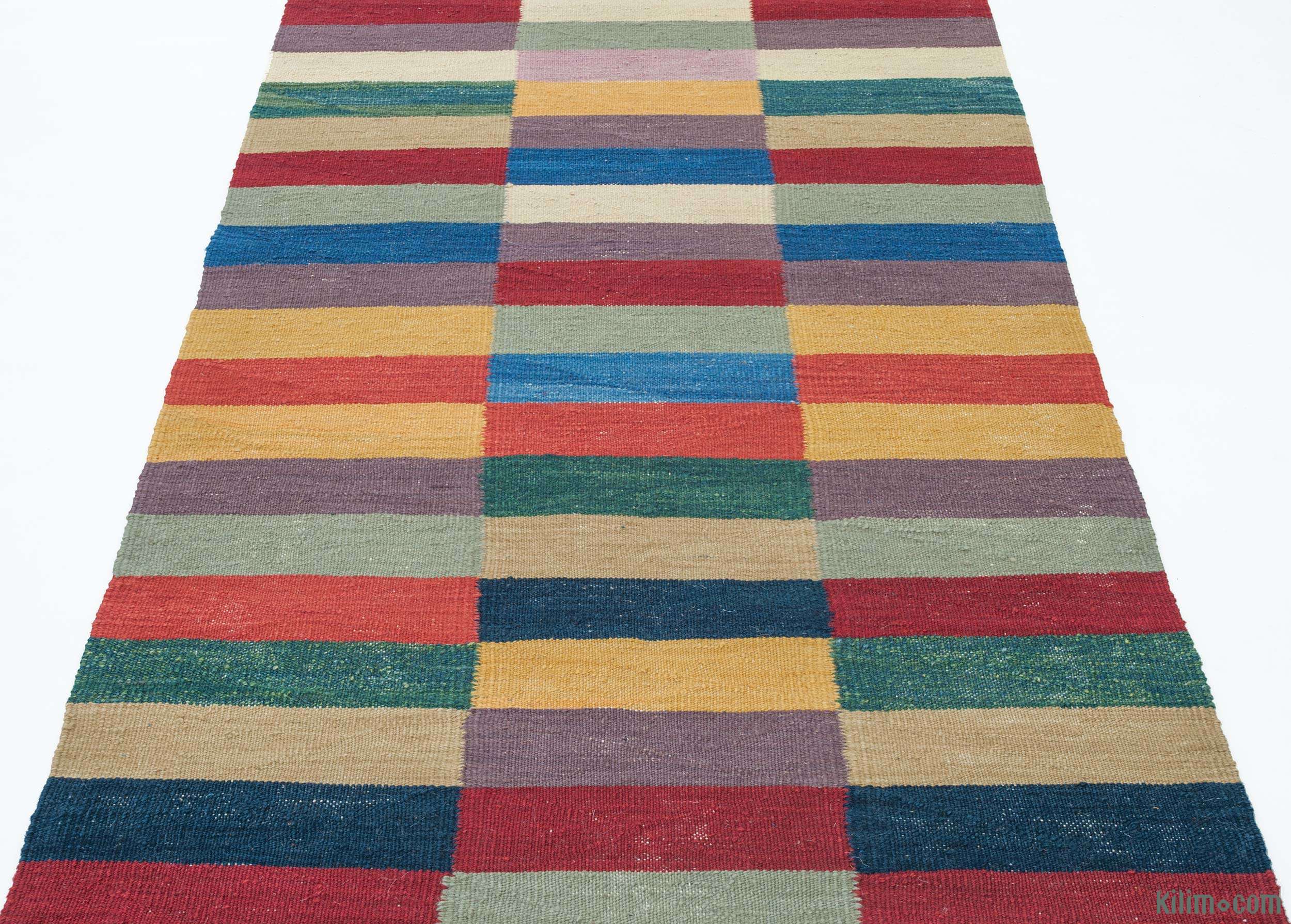 K0010803 Multicolor New Turkish Kilim Runner
