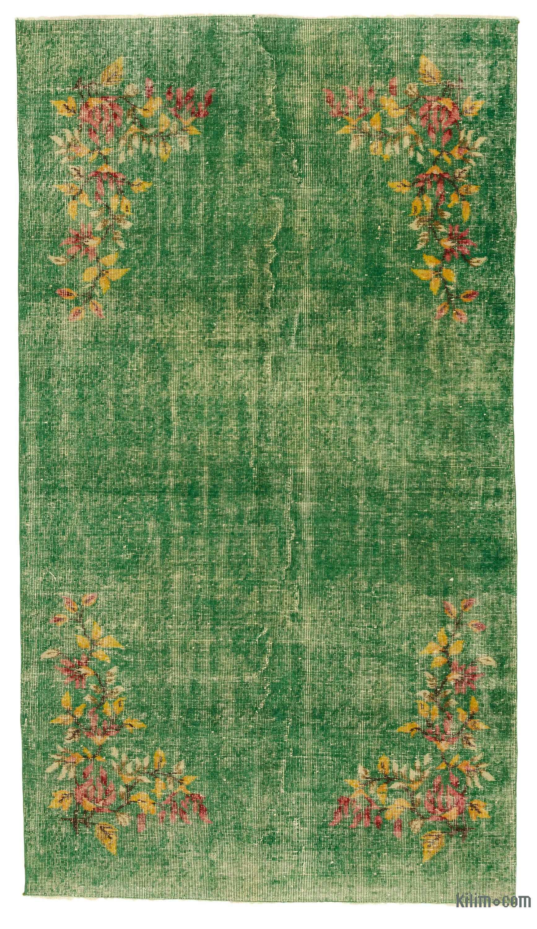 Turkish Vintage Area Rug 4 3 X 7 51 In 91