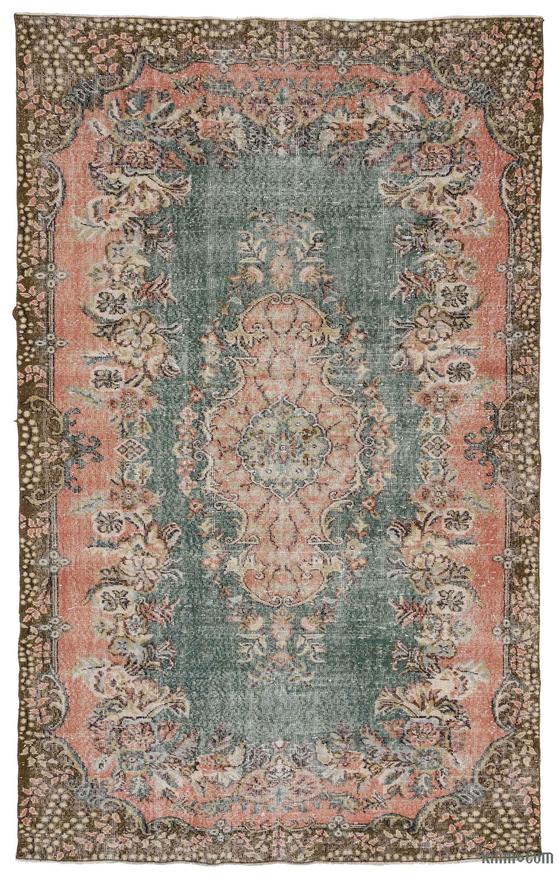 Turkish Vintage Area Rug 5 11 X 9 7 71 In 115