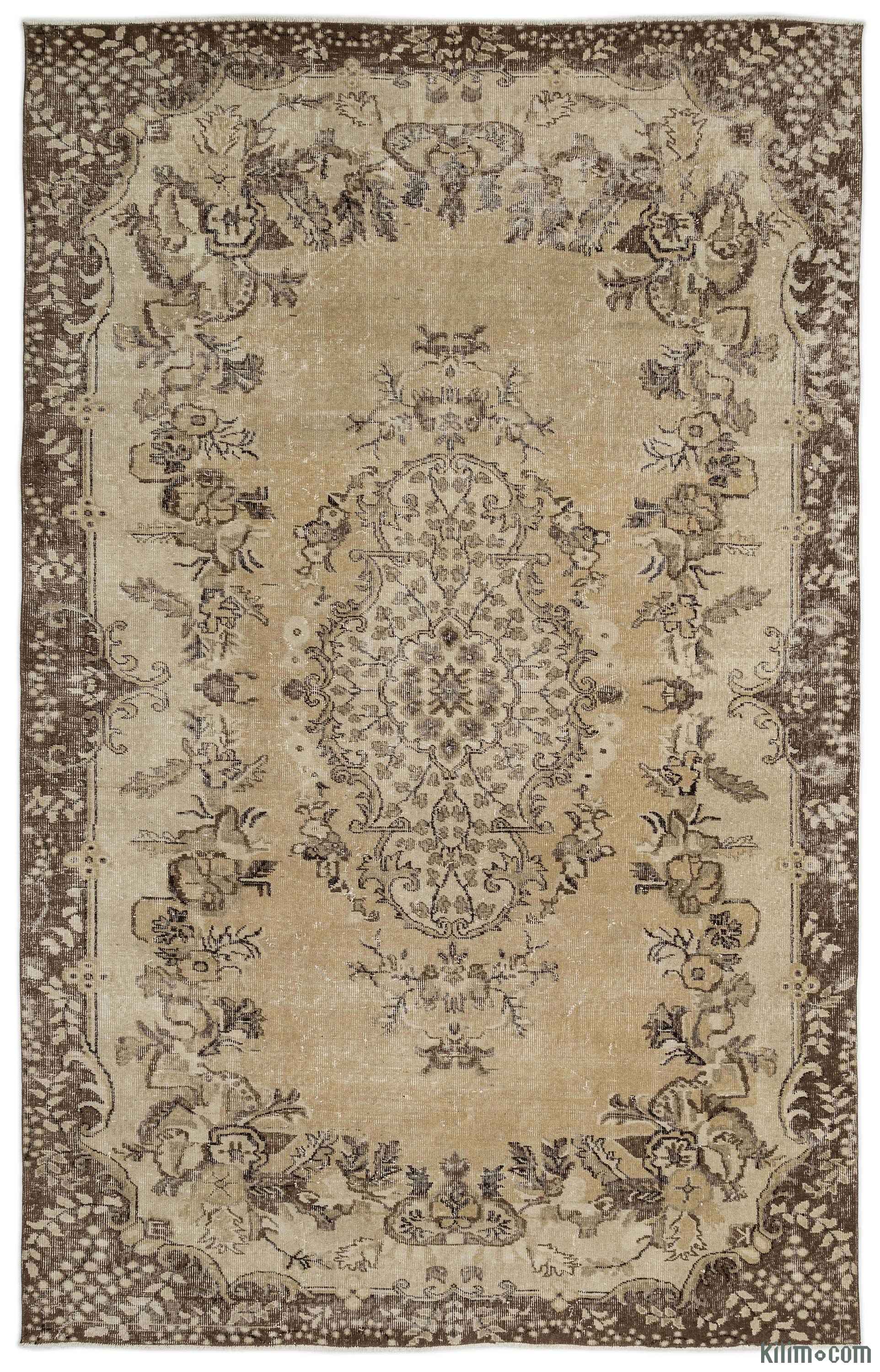 Turkish Vintage Area Rug 6 4 X 10 1 76 In 121 - 4 X 10 Area Rug Turkish Vintage Area Rug 6 4 X 10 1 76 In 121 - 4 X 10 Area Rug
