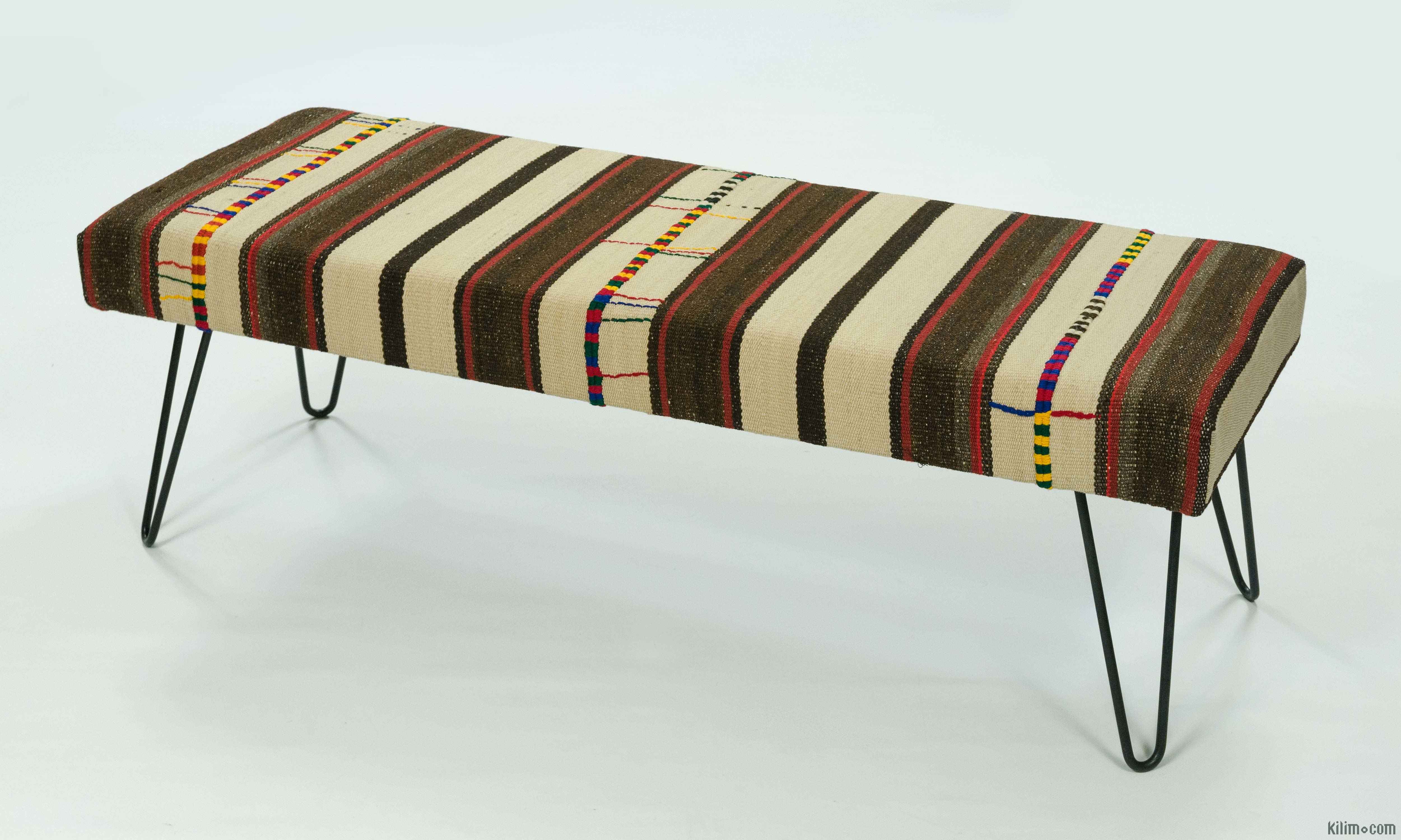 Furniture Kilim Rugs, Overdyed Vintage Rugs, Handmade Turkish Rugs