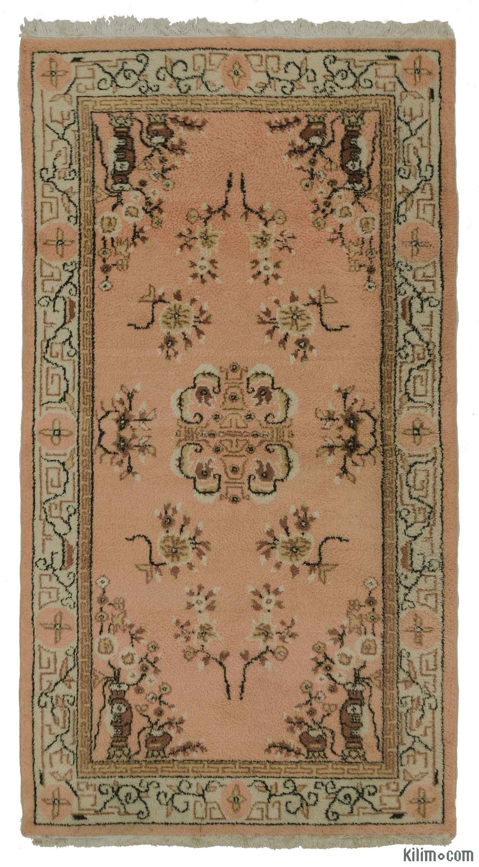 K0018601 Pink Vintage Turkish Rug Kilim The Source For K0018601 Pink Vintage Turkish Rug Kilim The Source For Authentic Rugs Kilims Overdyed Oriental Hand Woven