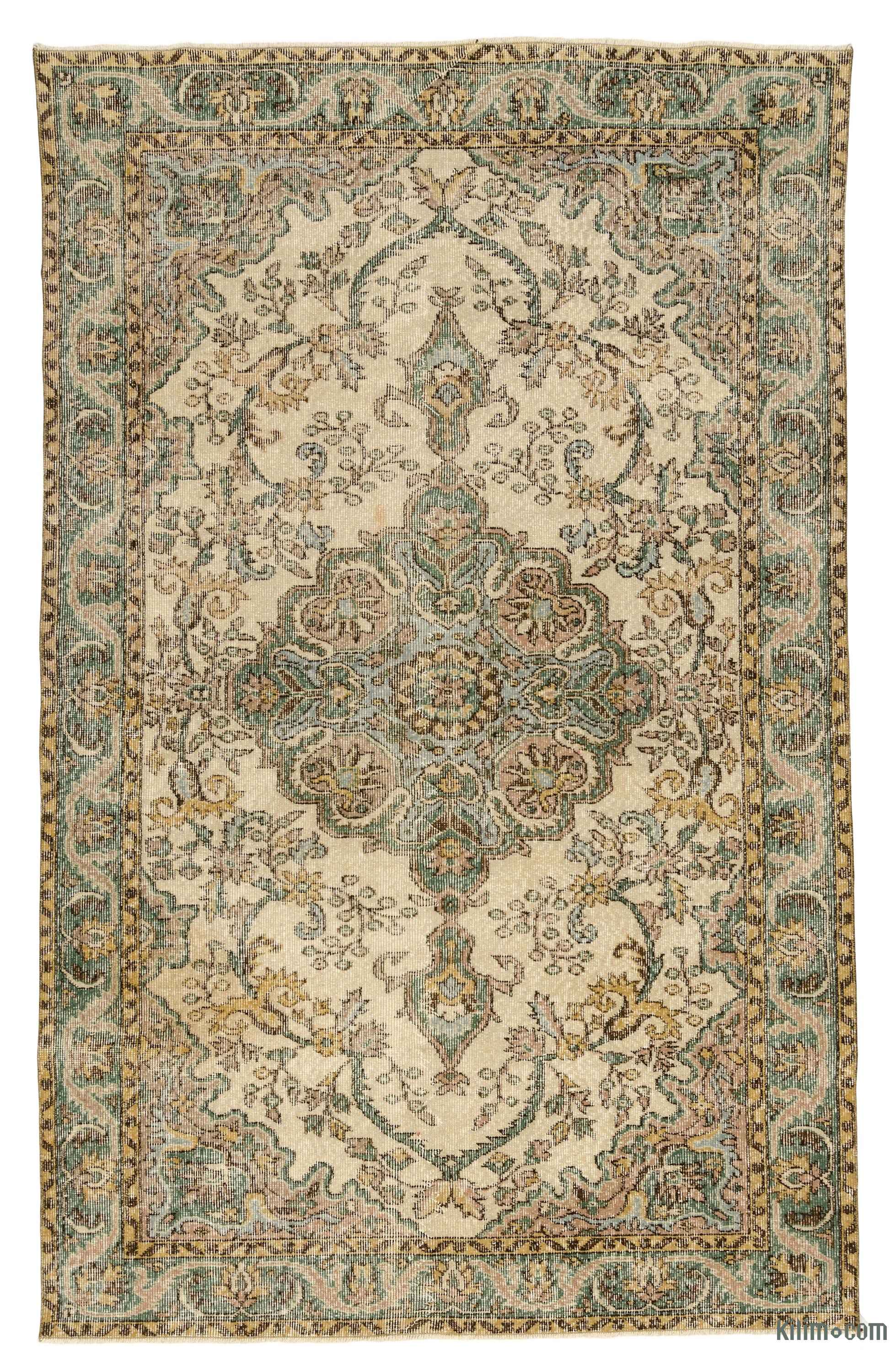 Turkish Vintage Area Rug 5 2 X 8 3 62 In 99