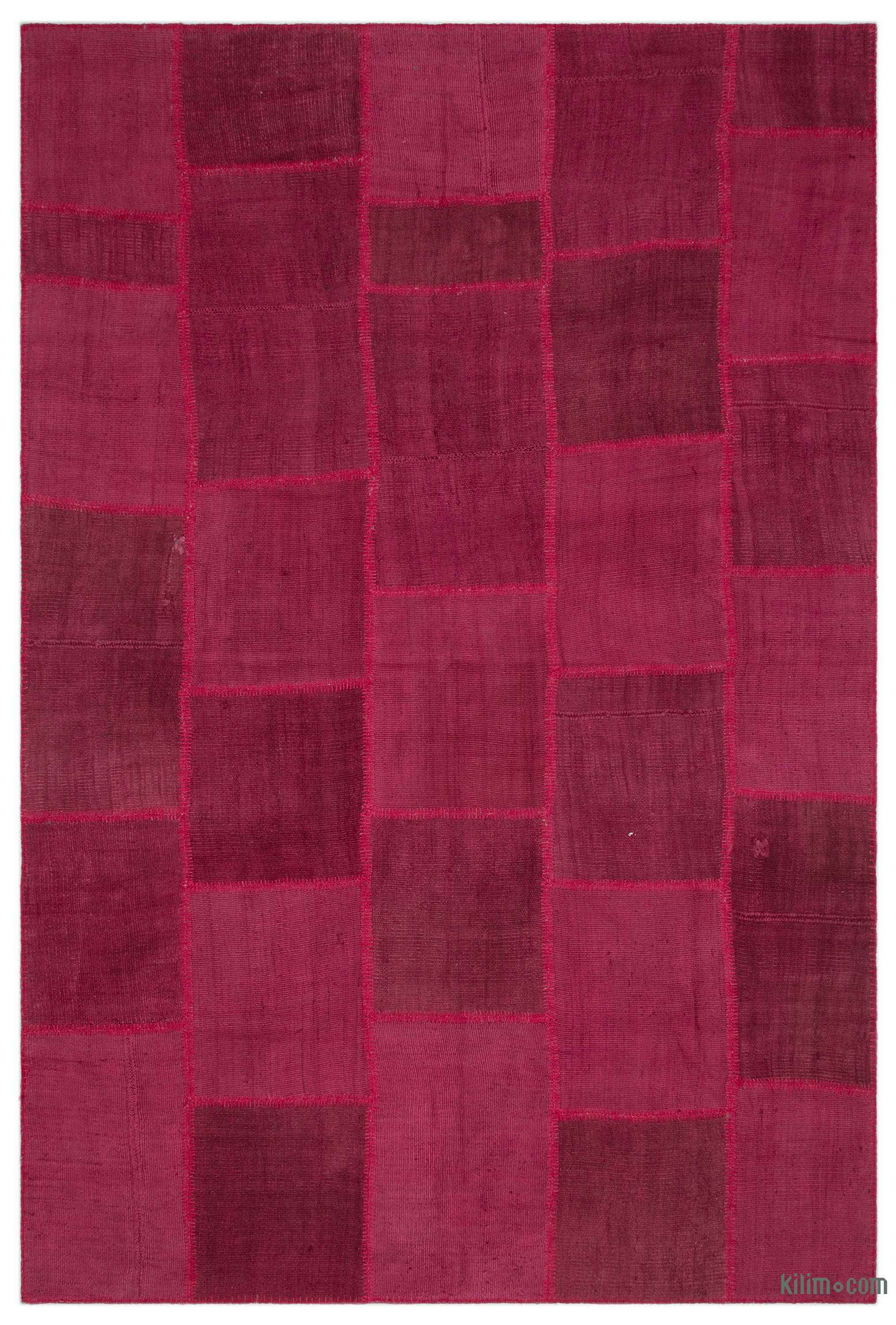 K0027120 Over Dyed Patchwork Kilim Rug 6 X 9 10 78 In Over Dyed Patchwork Kilim Rug 6 X 9 10 78 In 118