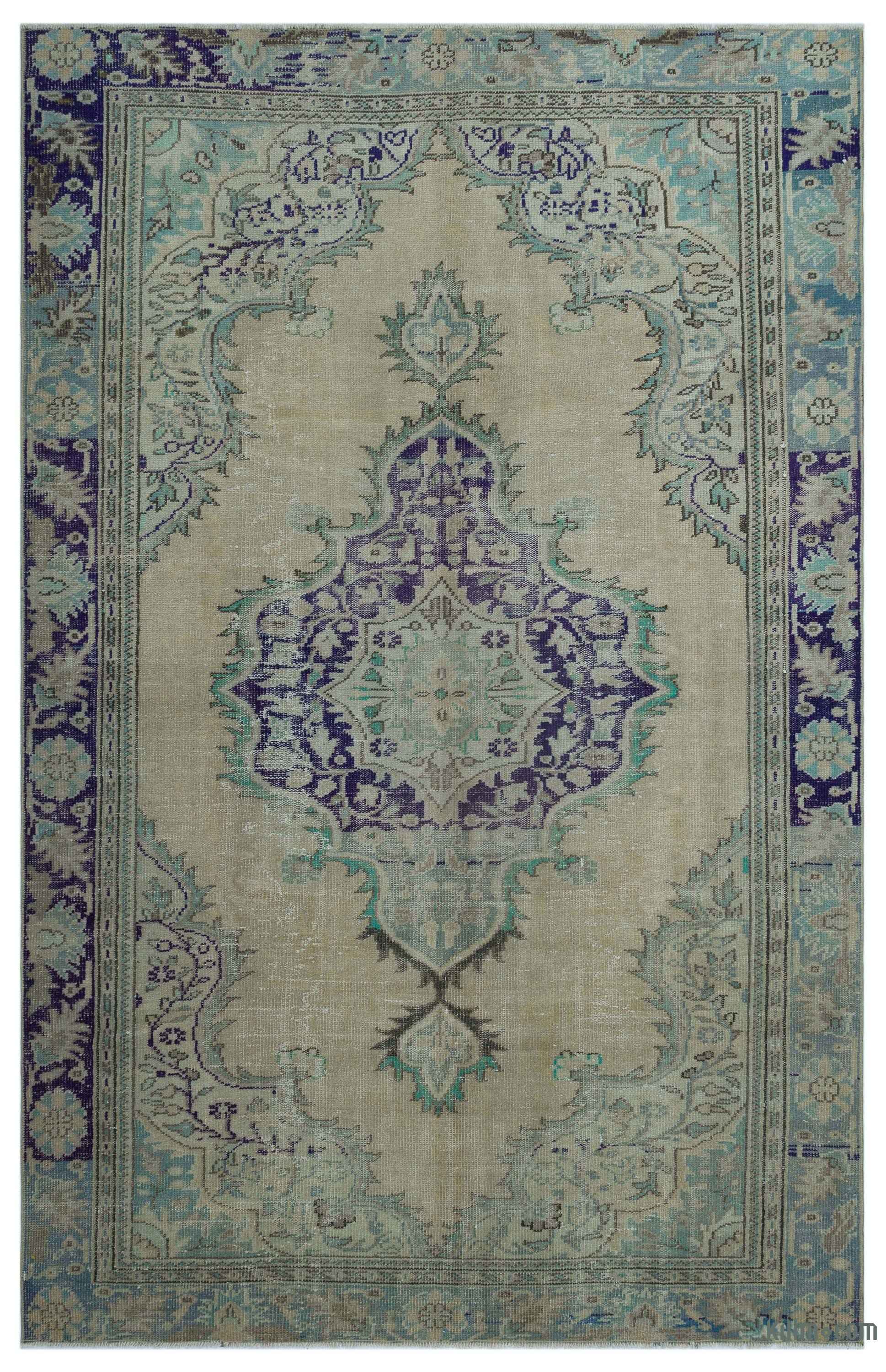 Turkish Vintage Area Rug 6 3 X 9 75 In 114