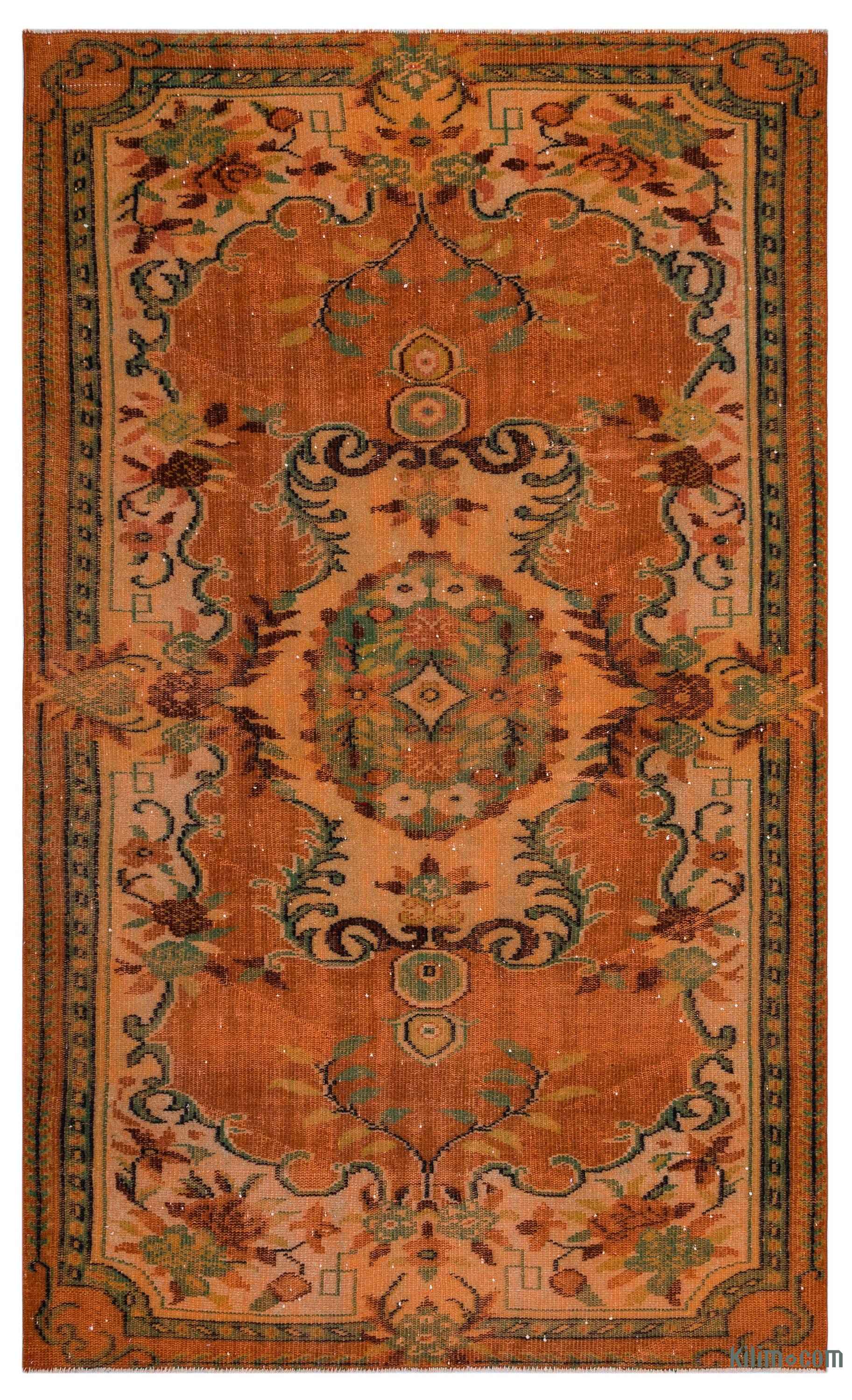 Turkish Vintage Area Rug 5 X 8 4 60 In 100