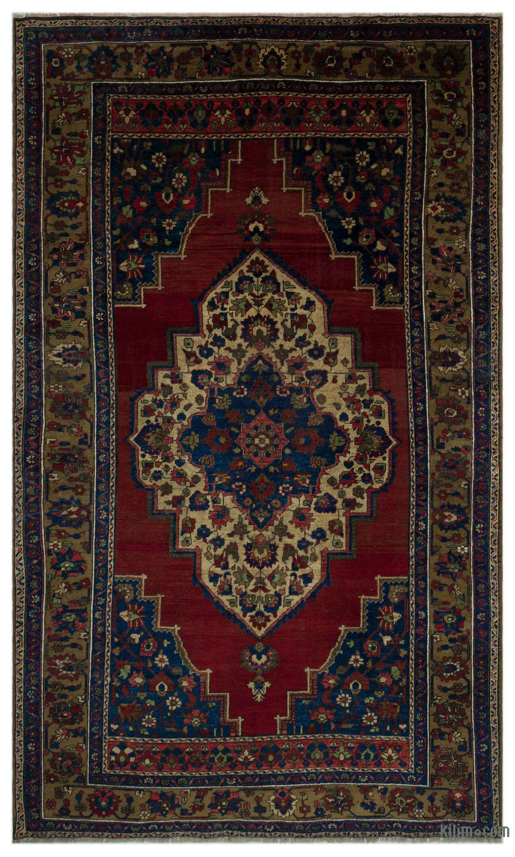 Turkish Vintage Area Rug 6 7 X 11 79 In 132