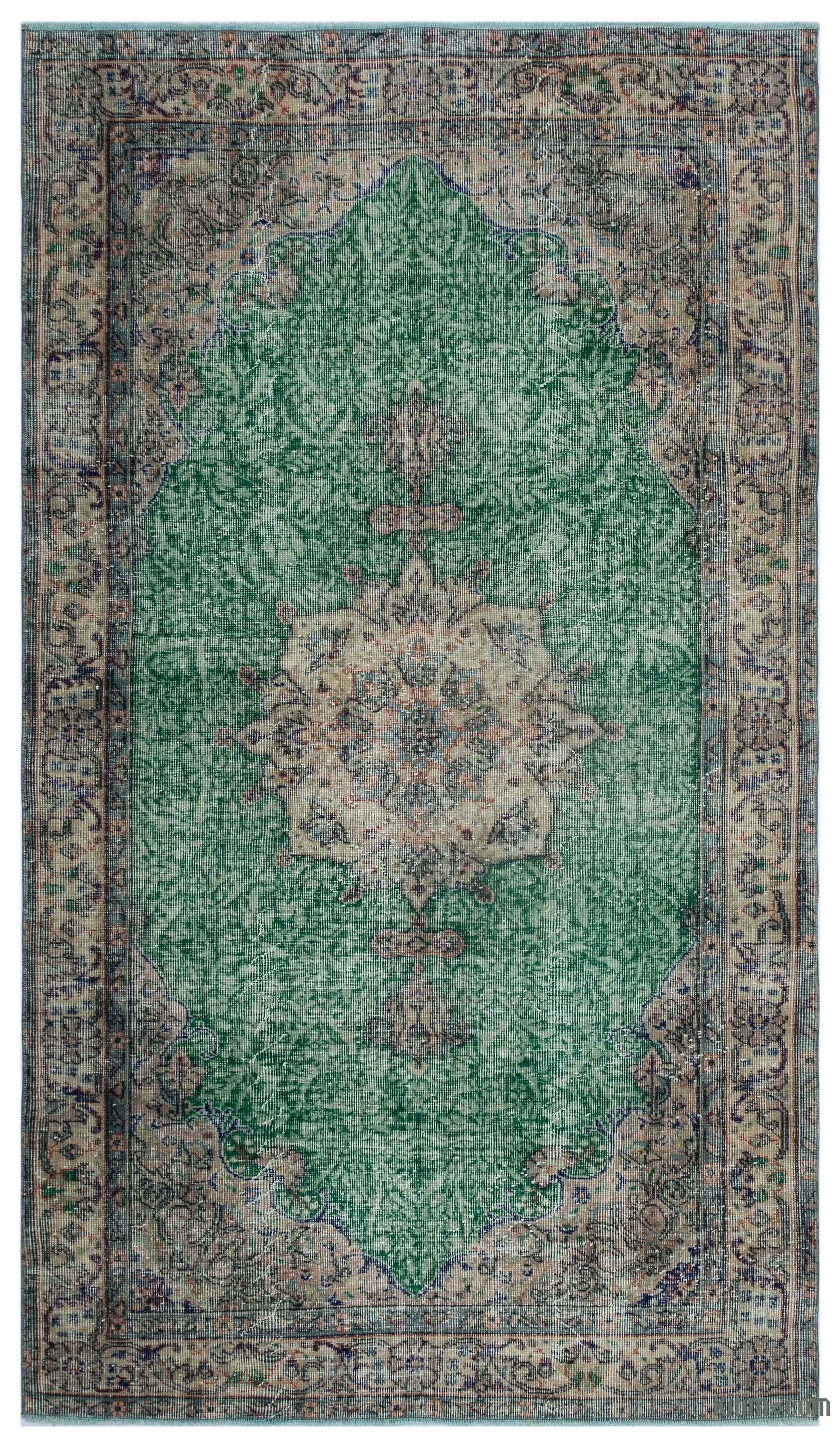 Turkish Vintage Area Rug 4 8 X 2 56 In 98