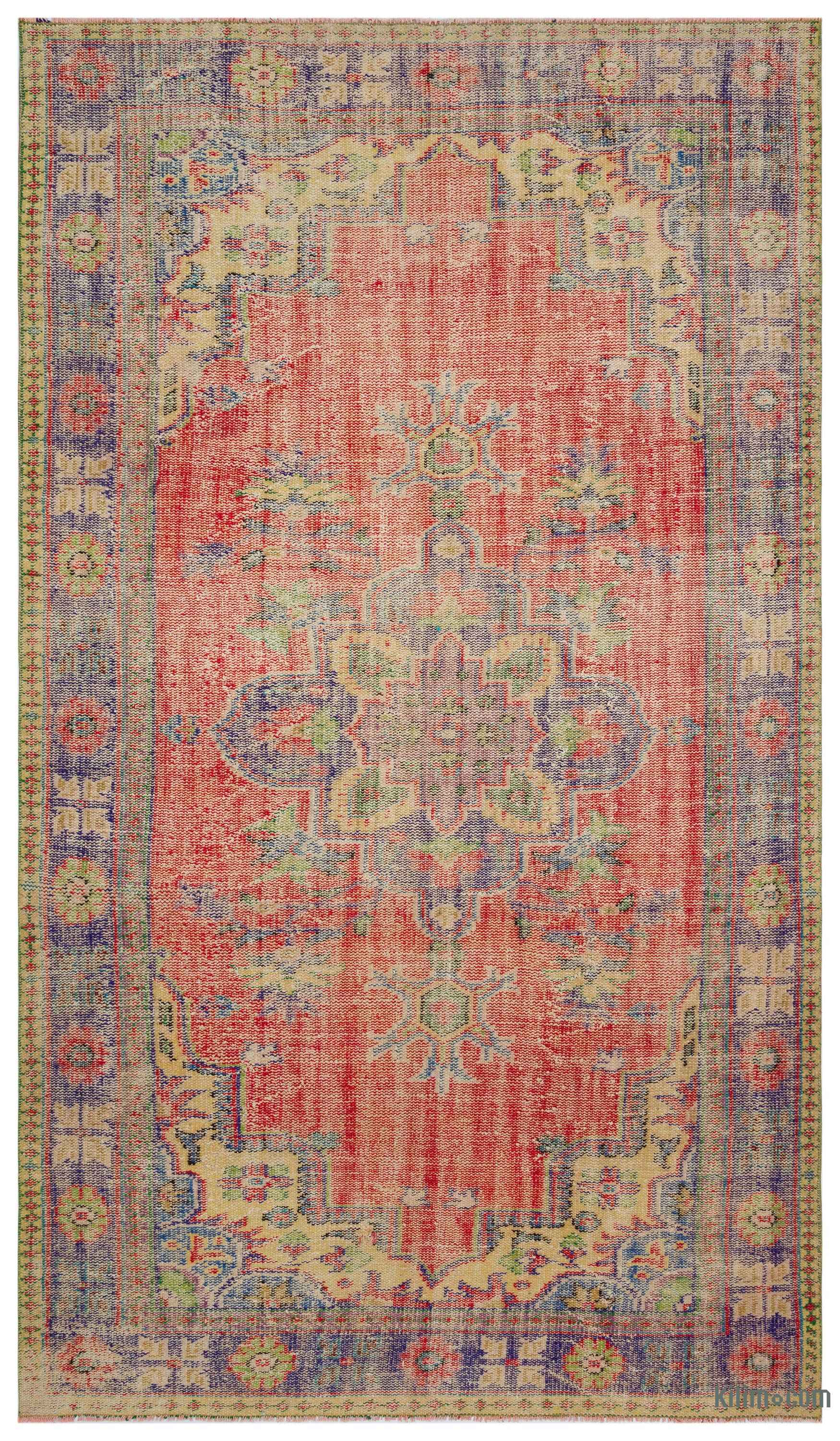 Turkish Vintage Area Rug 6 1 X 10 73 In 126