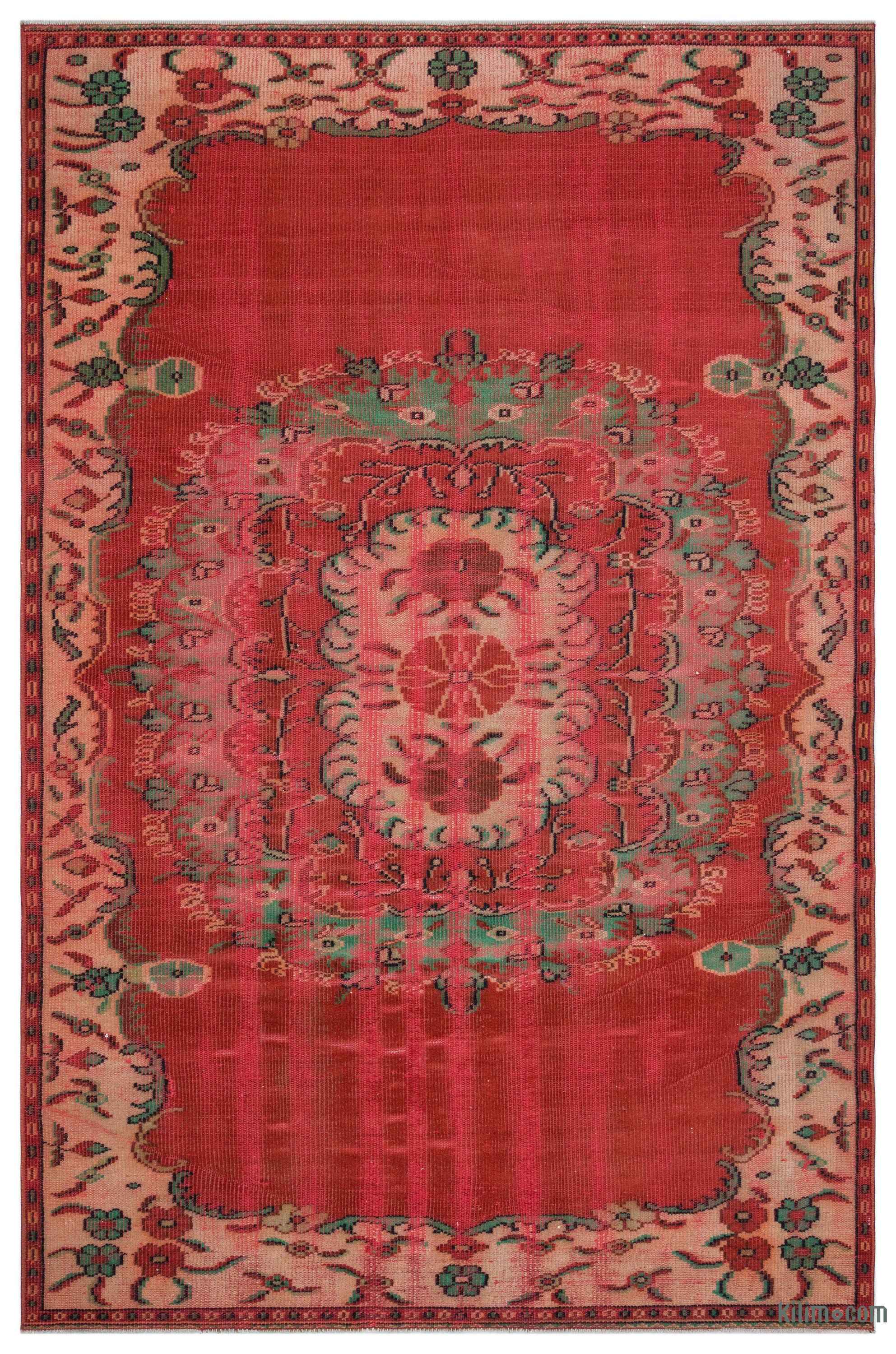 Turkish Vintage Area Rug 5 7 X 8 67 In 104